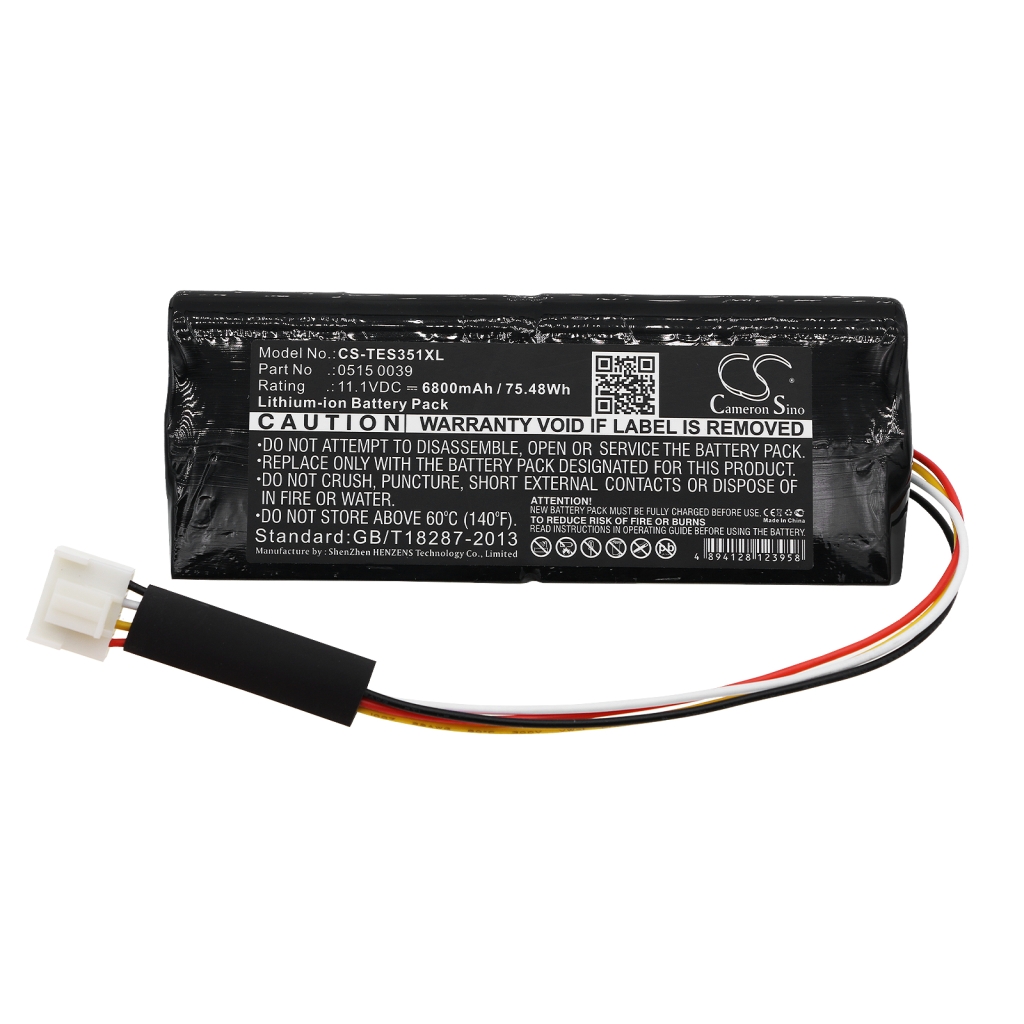 Compatible battery replacement for Testo 0515 0039