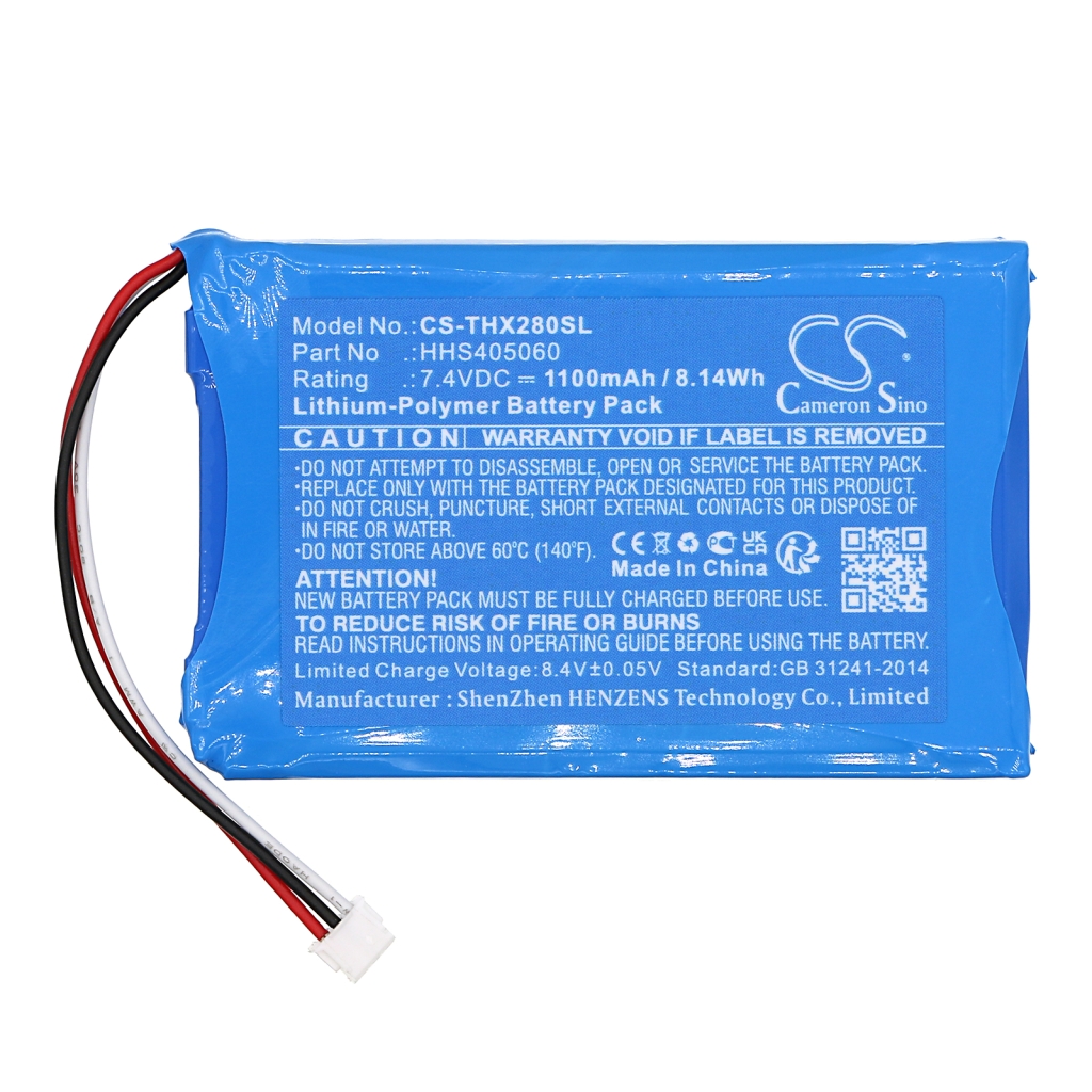 Compatible battery replacement for Technaxx HHS405060