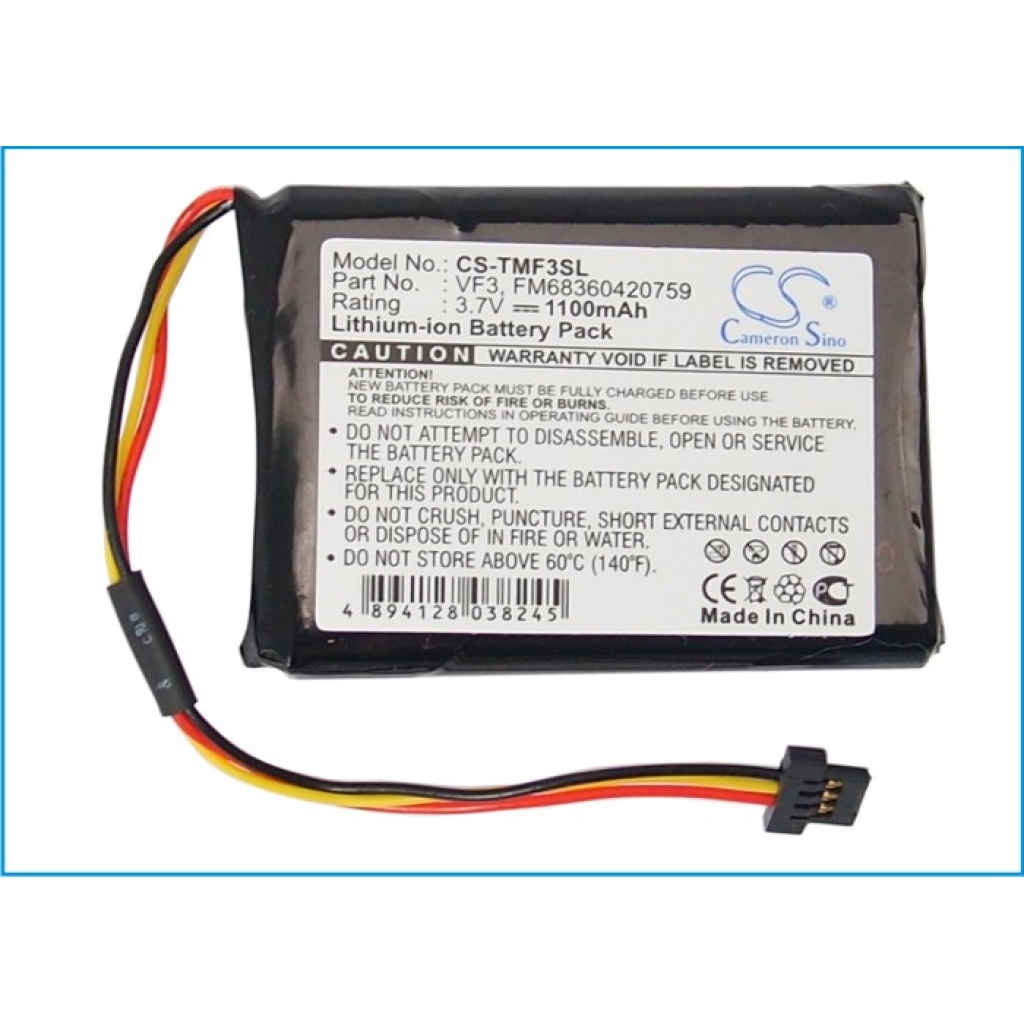 GPS, Batterie de navigation TomTom CS-TMF3SL