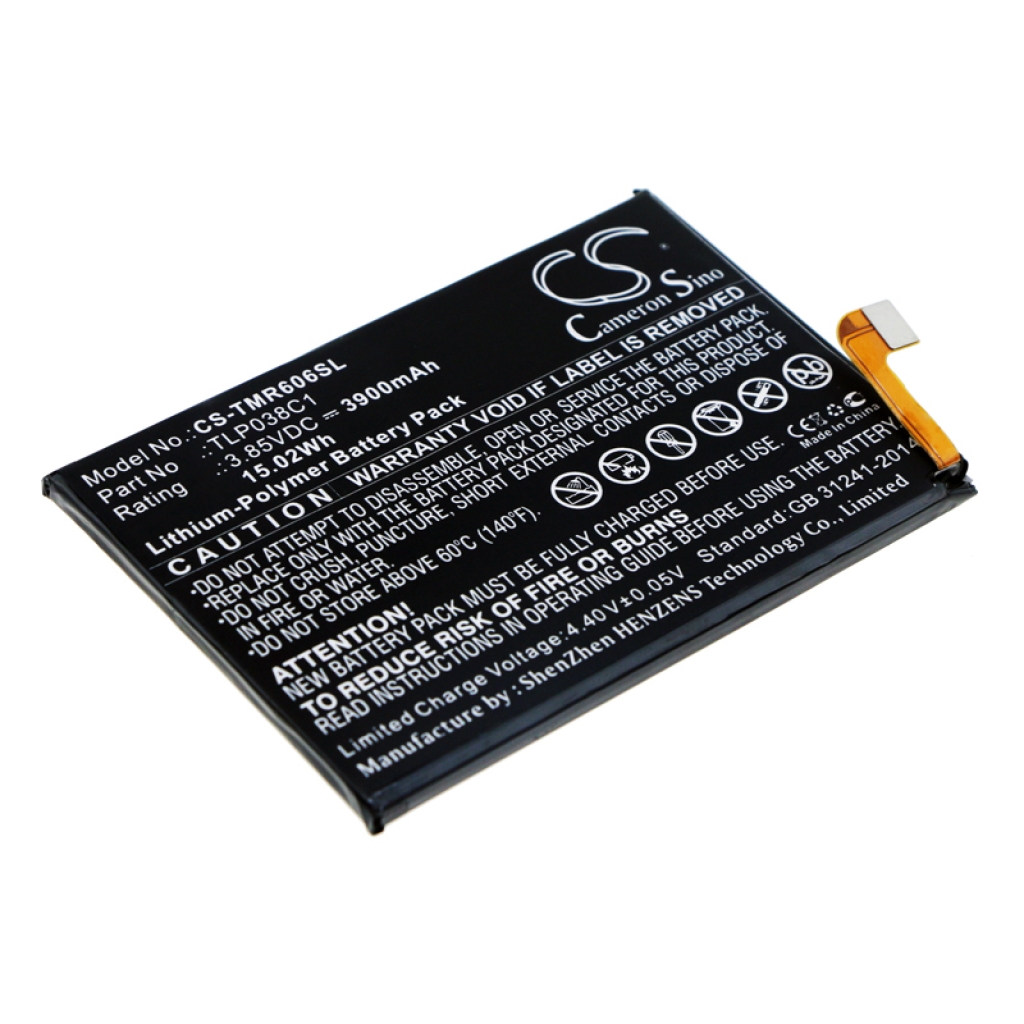 Batteries Remplace TLP038C1