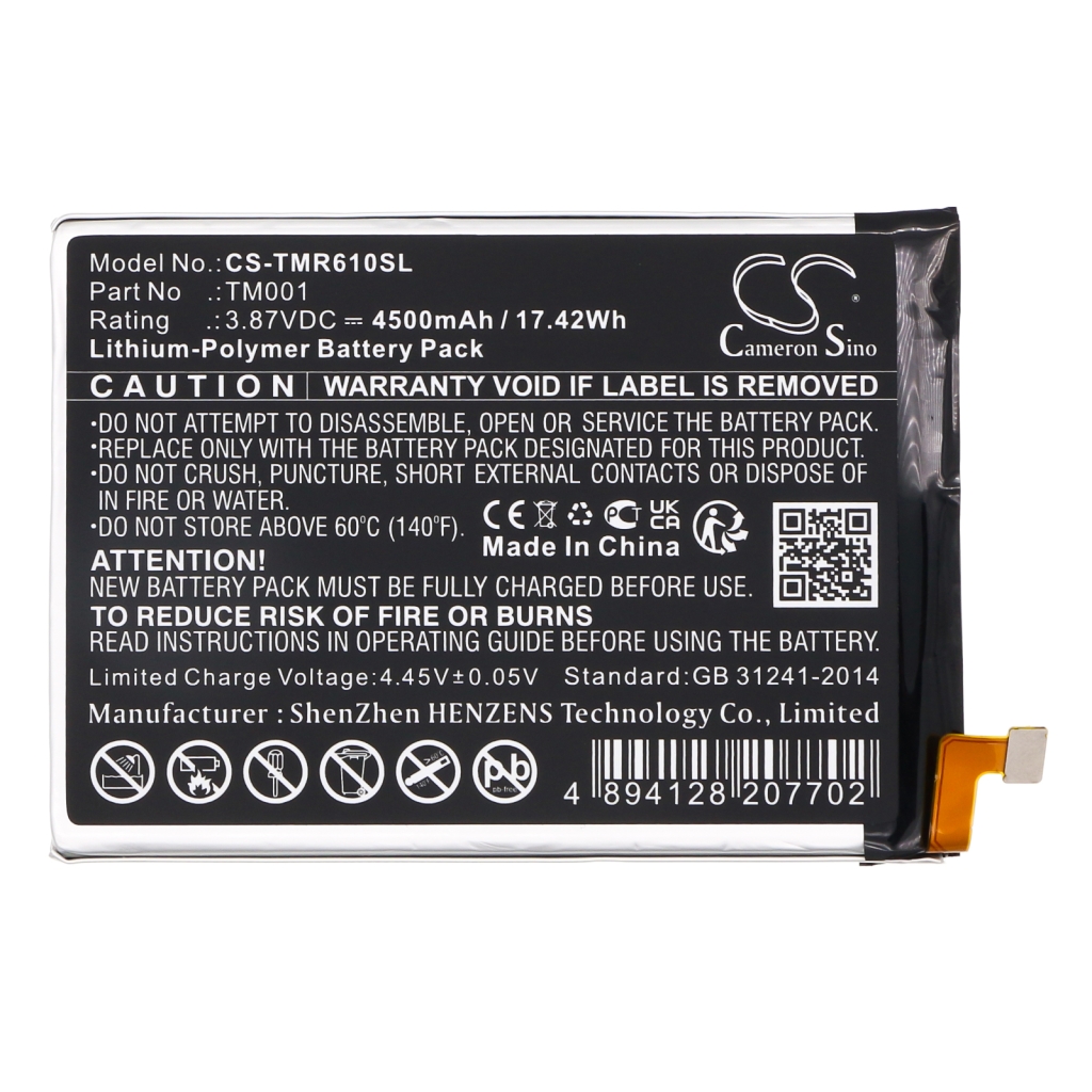 Battery Replaces TM001