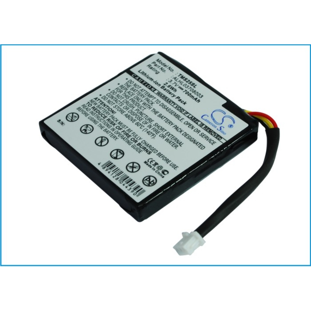 GPS, Batterie de navigation TomTom 4EV42