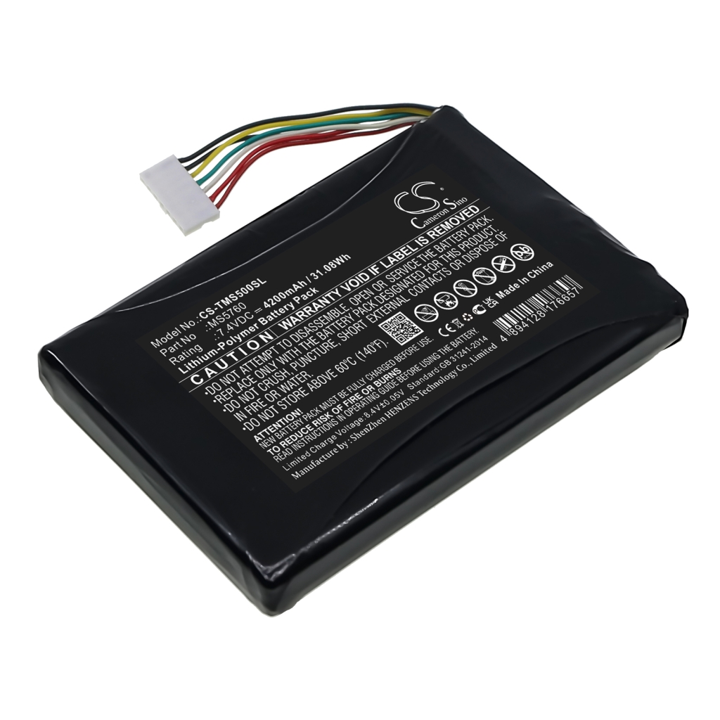 Remplacement de batterie compatible pour Peoplenet MS5760