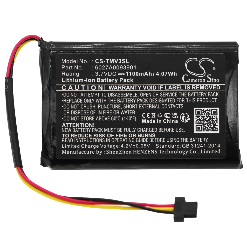 GPS, Batterie de navigation TomTom XL IQ