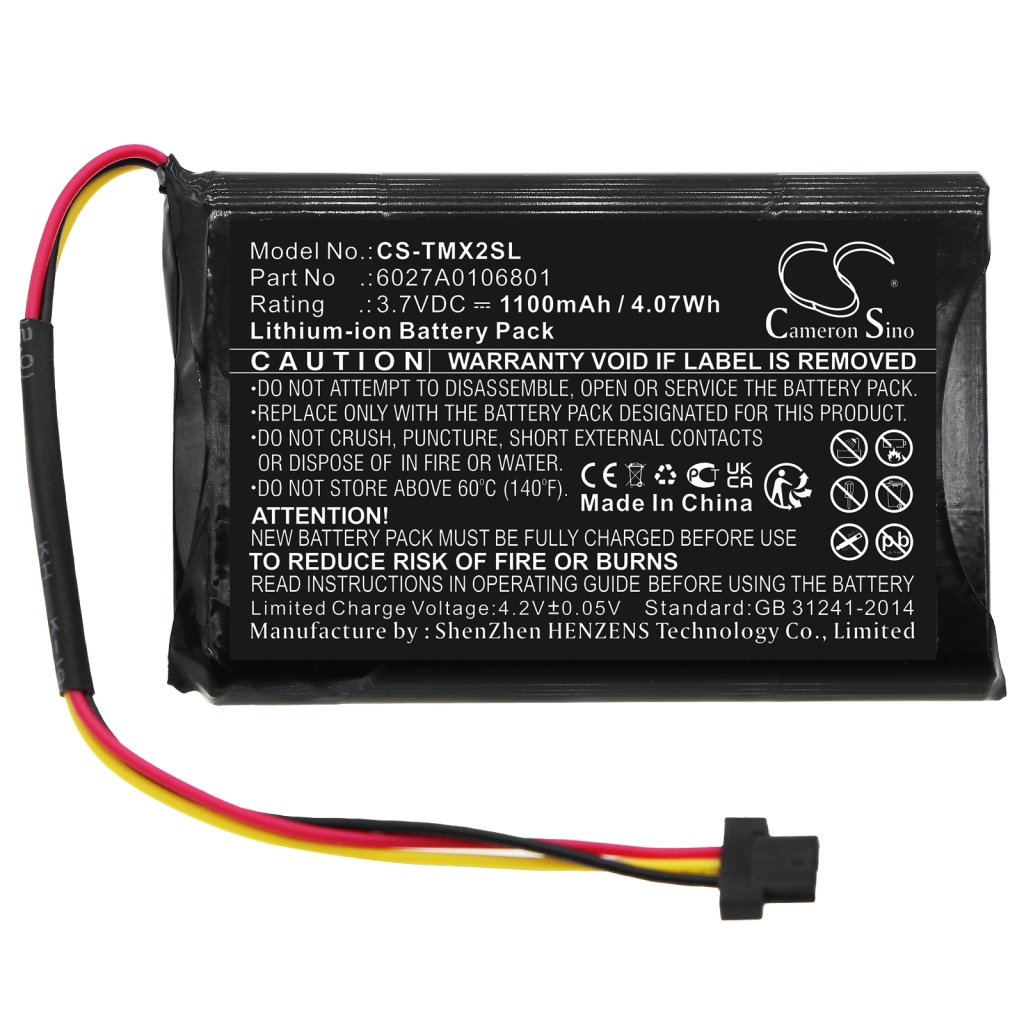 Batteries Remplace 6027A0106801