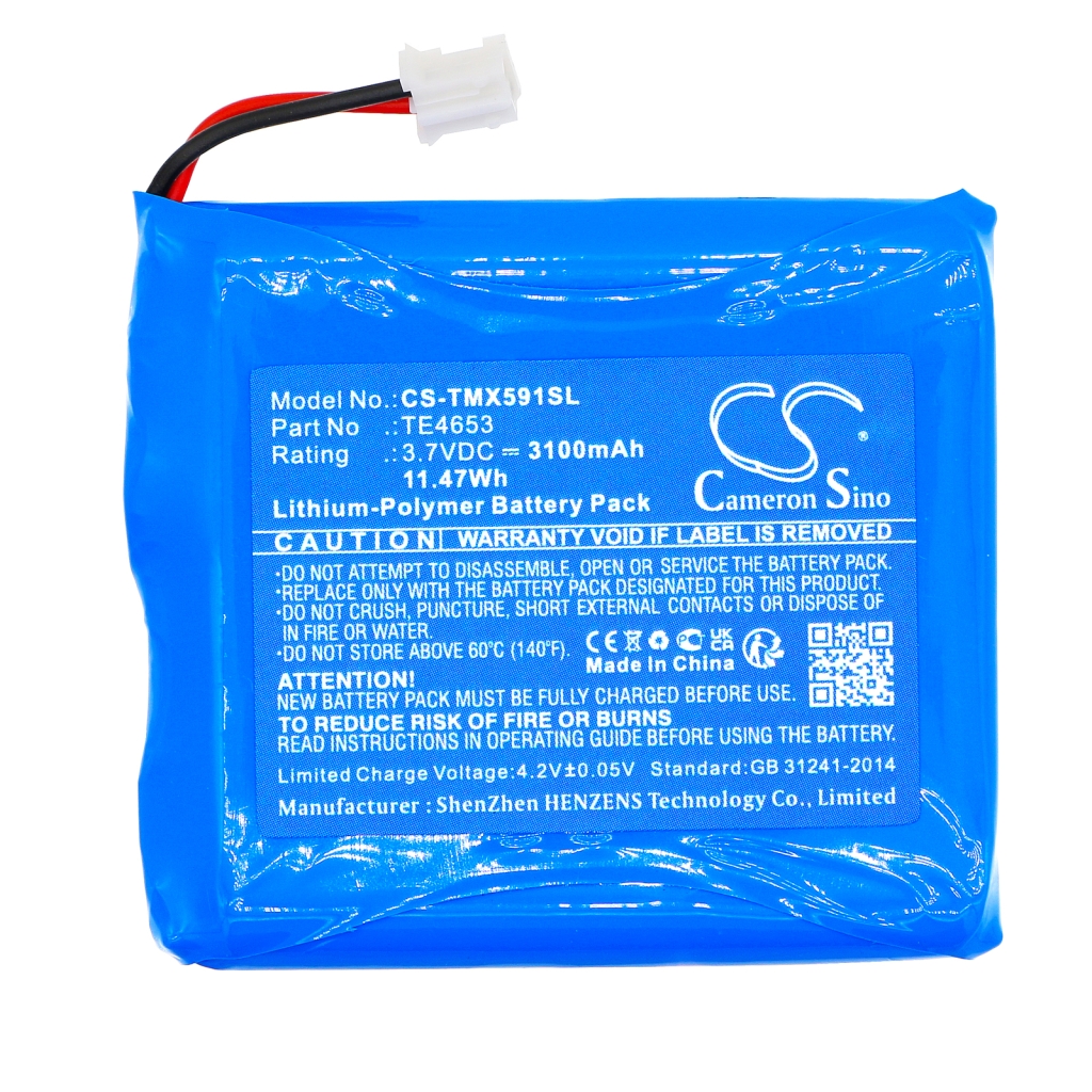 Compatible battery replacement for Technaxx TE4653