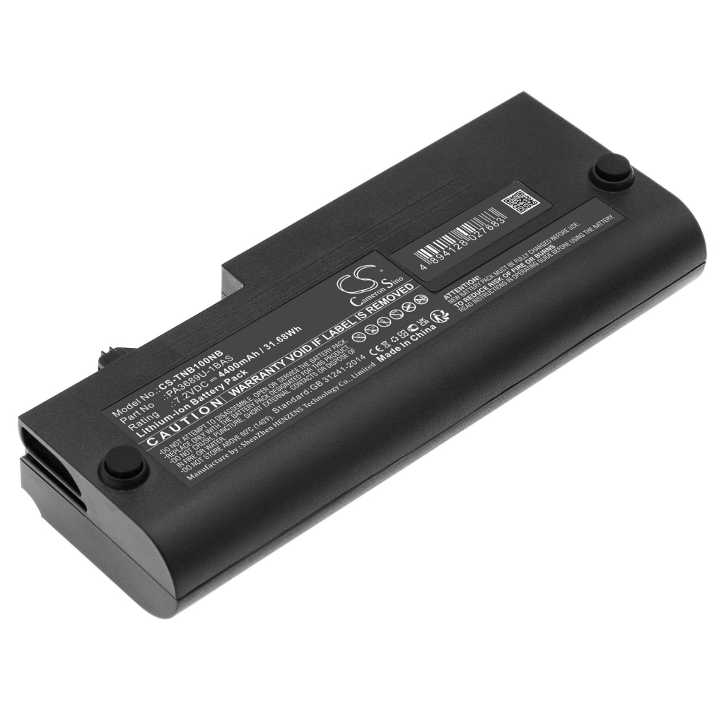 Batterie pour ordinateur portable Toshiba Netbook NB100 mini