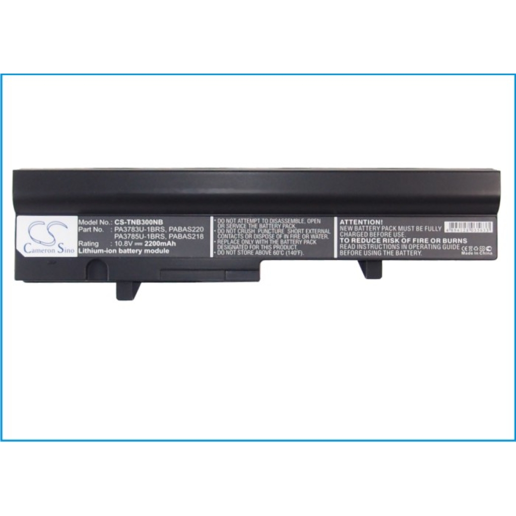 Batterie pour ordinateur portable Toshiba Satellite NB305-N410BN-G