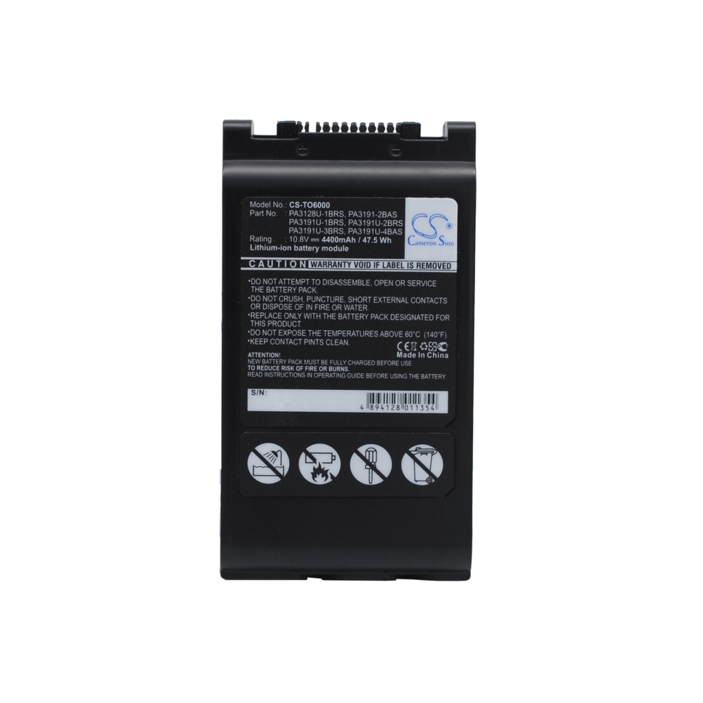 Batterie pour ordinateur portable Toshiba CS-TO6000