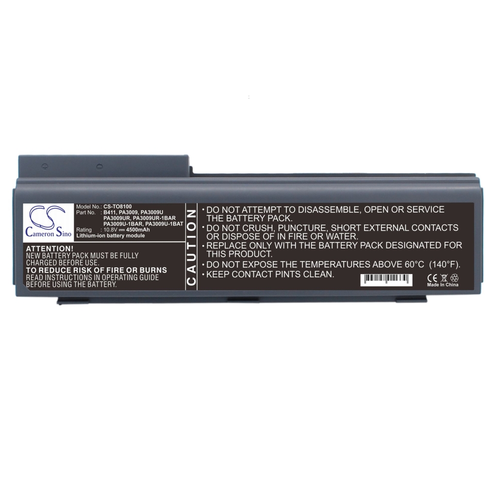 Batterie pour ordinateur portable Toshiba CS-TO8100