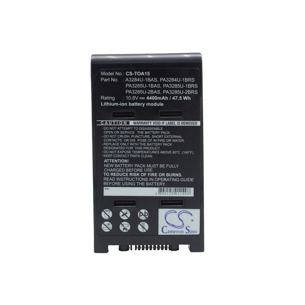 Batterie pour ordinateur portable Toshiba Qosmio F10 (CS-TOA15)