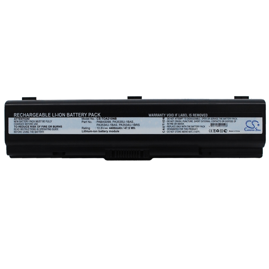 Batterie pour ordinateur portable Toshiba Satellite A500-01X