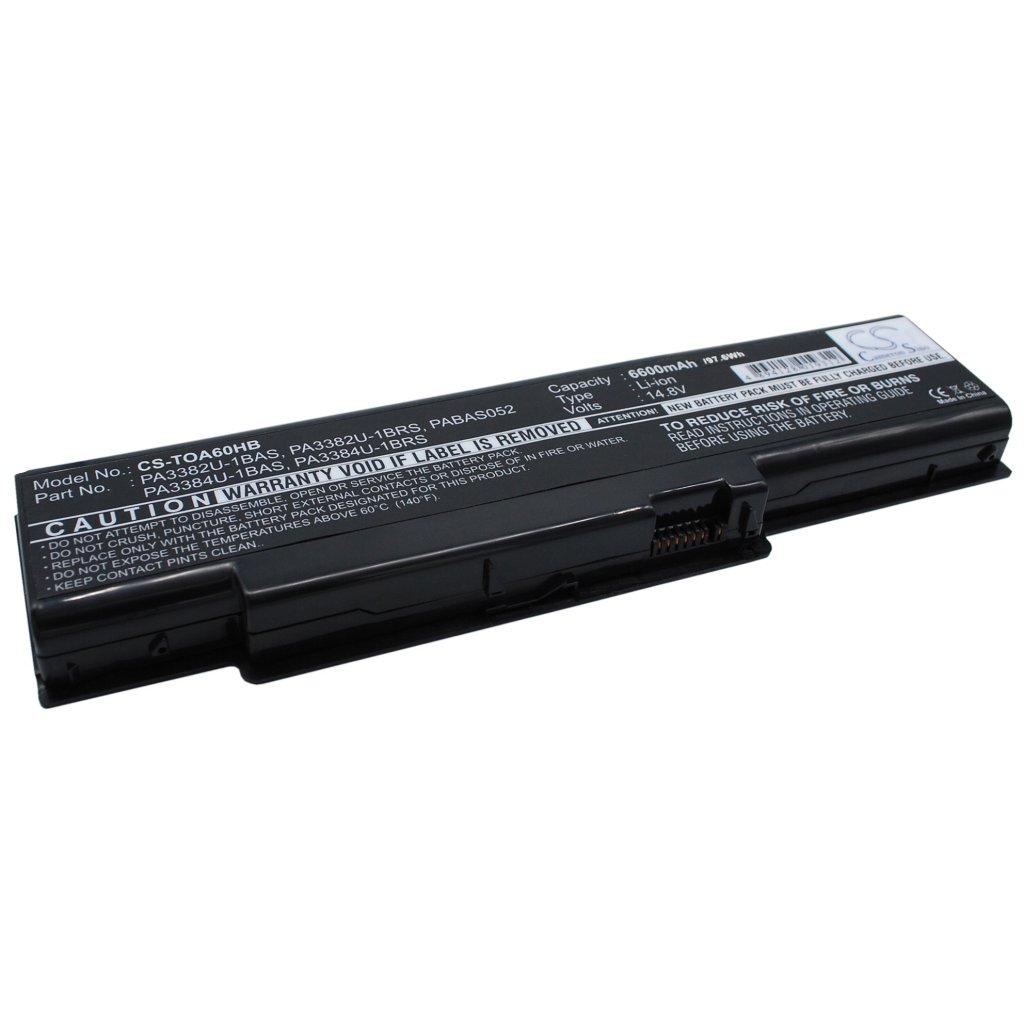 Batterie pour ordinateur portable Toshiba CS-TOA60HB