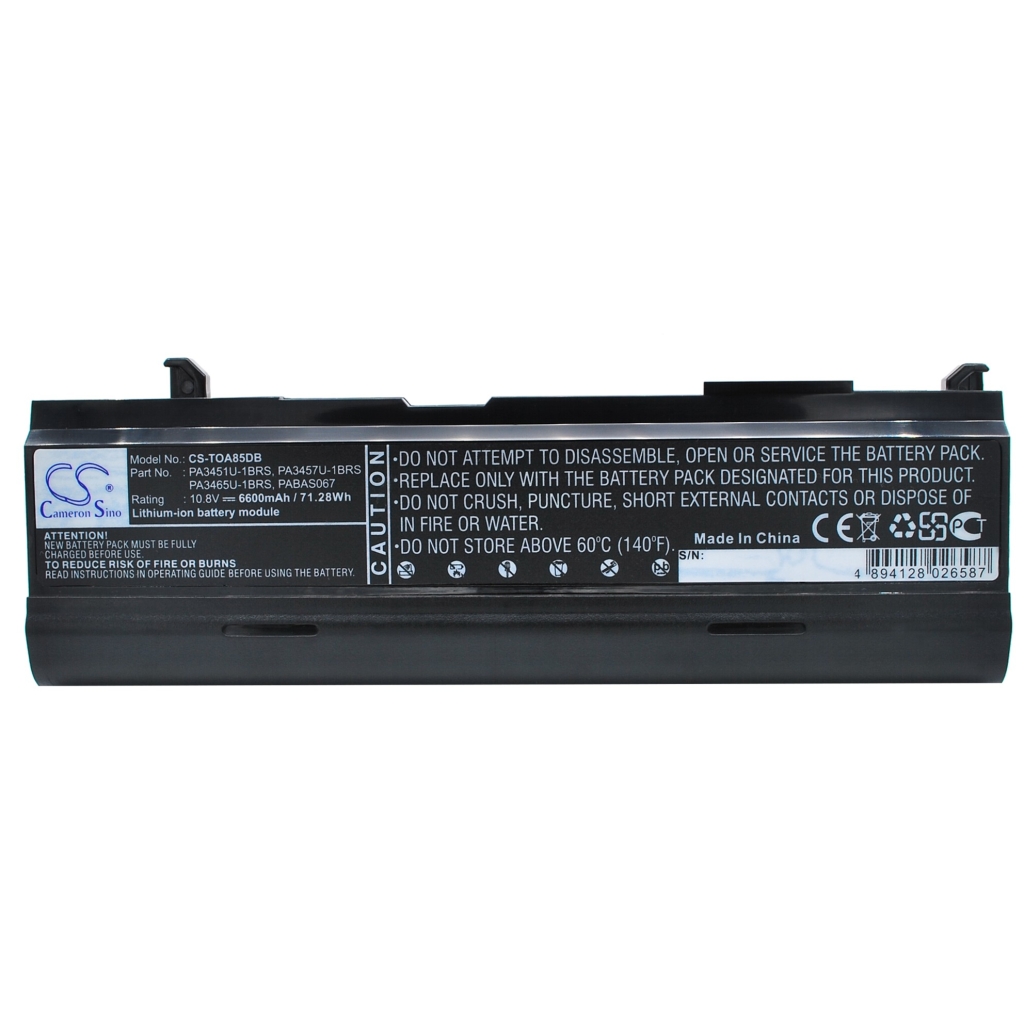 Batterie pour ordinateur portable Toshiba CS-TOA85DB