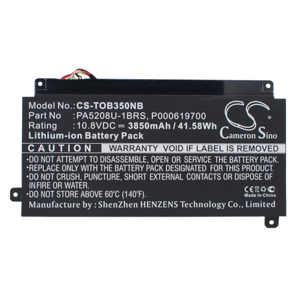 Batterie pour ordinateur portable Toshiba Satellite Radius P55W-C5208X (CS-TOB350NB)