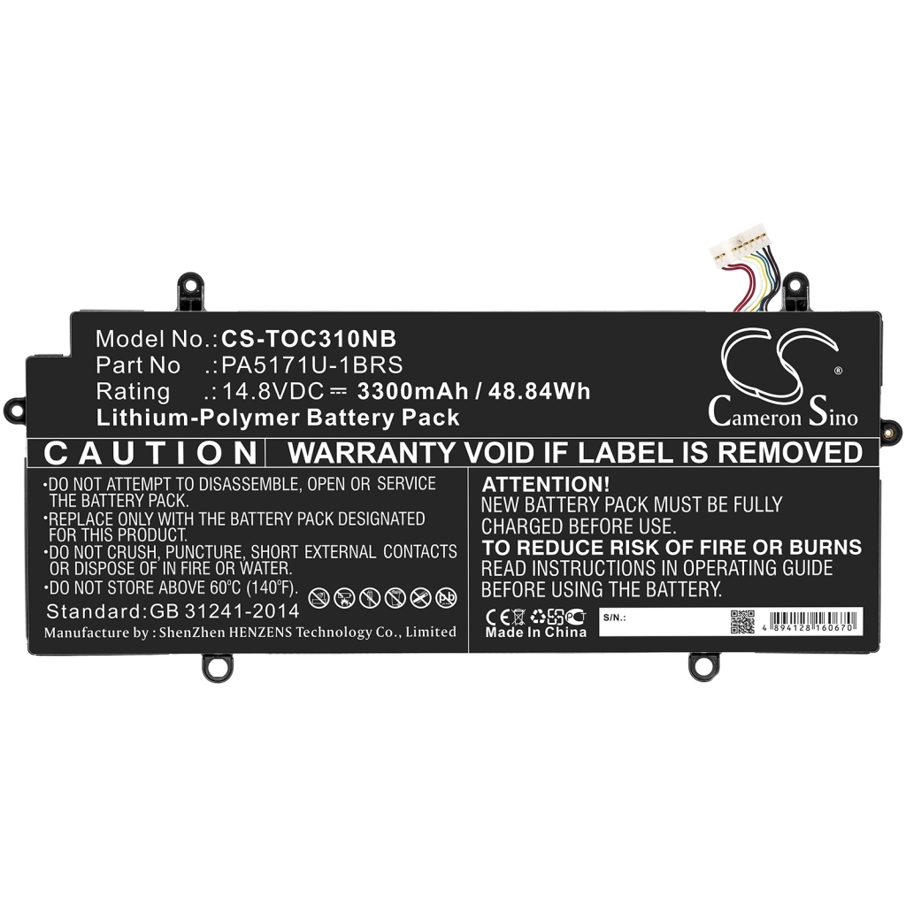 Batterie pour ordinateur portable Toshiba Chromebook CB30-A3120