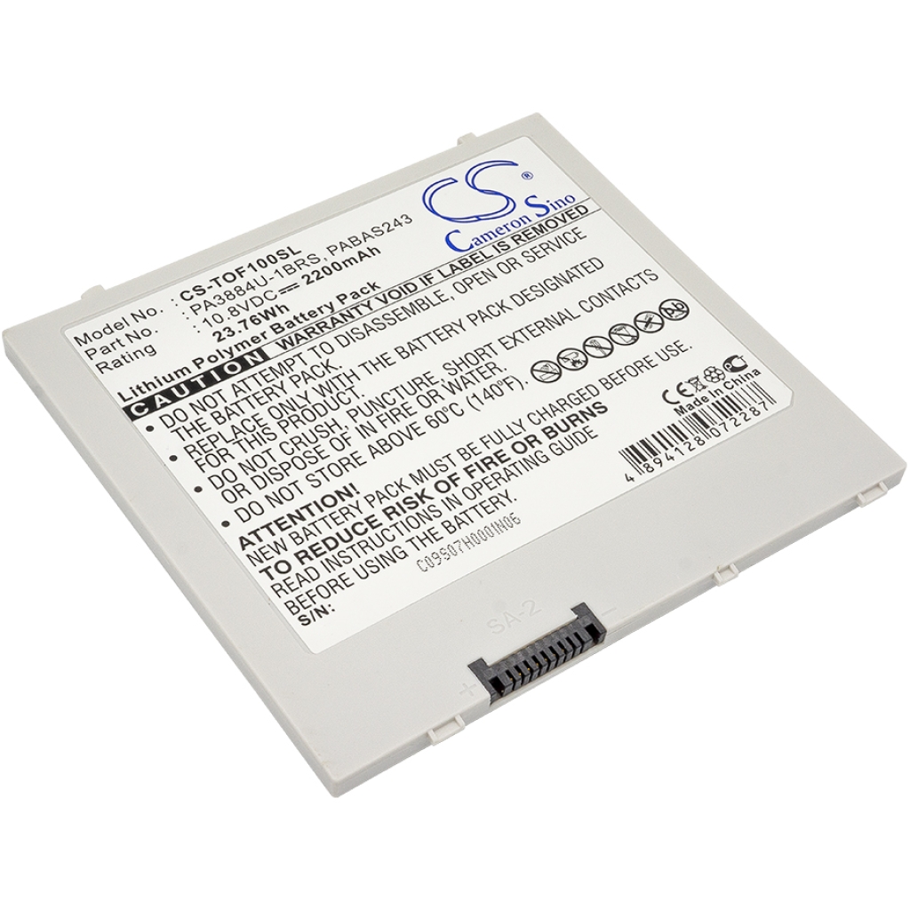 Tablette Batterie Toshiba CS-TOF100SL