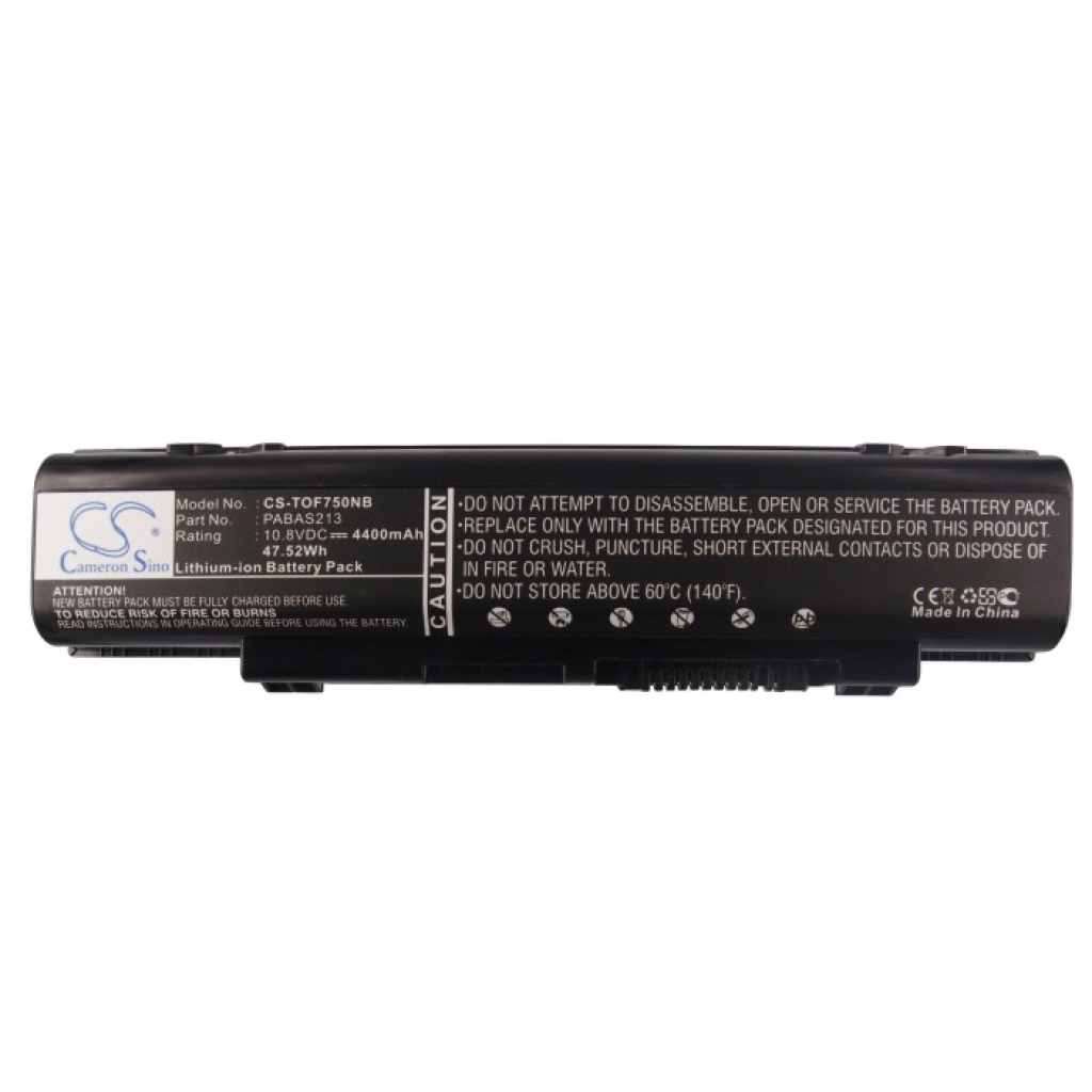 Batterie pour ordinateur portable Toshiba Qosmio F750-11U (CS-TOF750NB)