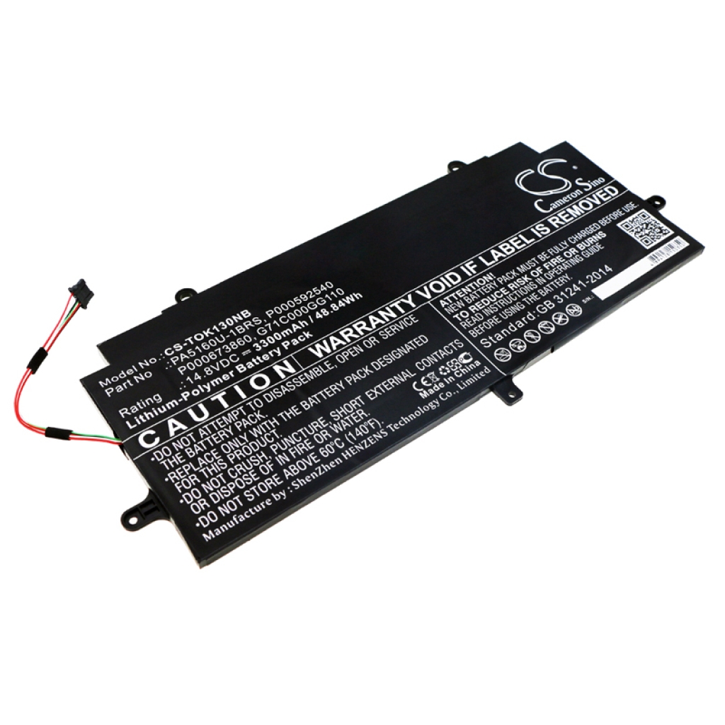 Batterie pour ordinateur portable Toshiba Satellite PSPNUA-00G00R (CS-TOK130NB)