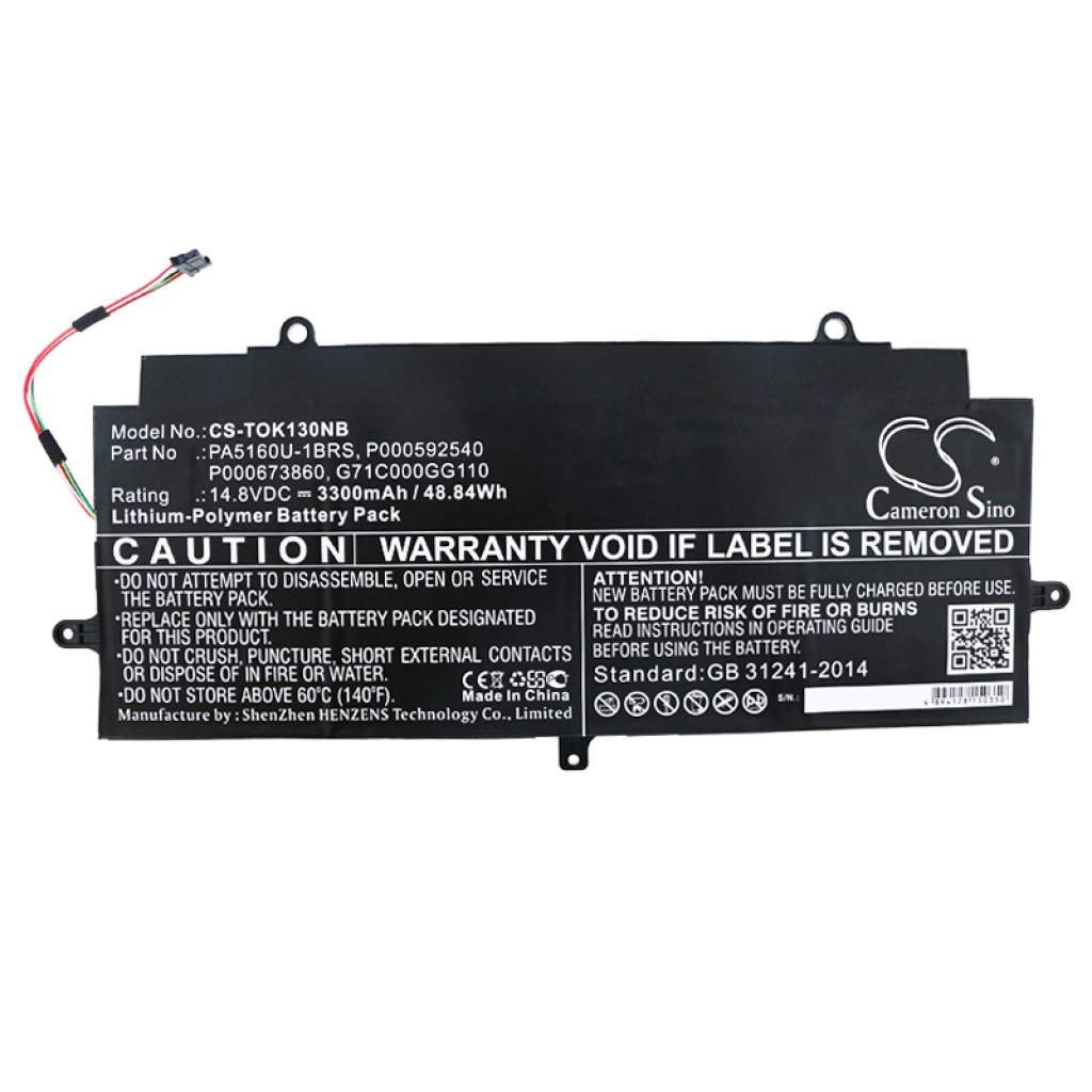 Batterie pour ordinateur portable Toshiba Satellite PSKKWA-00L007 (CS-TOK130NB)