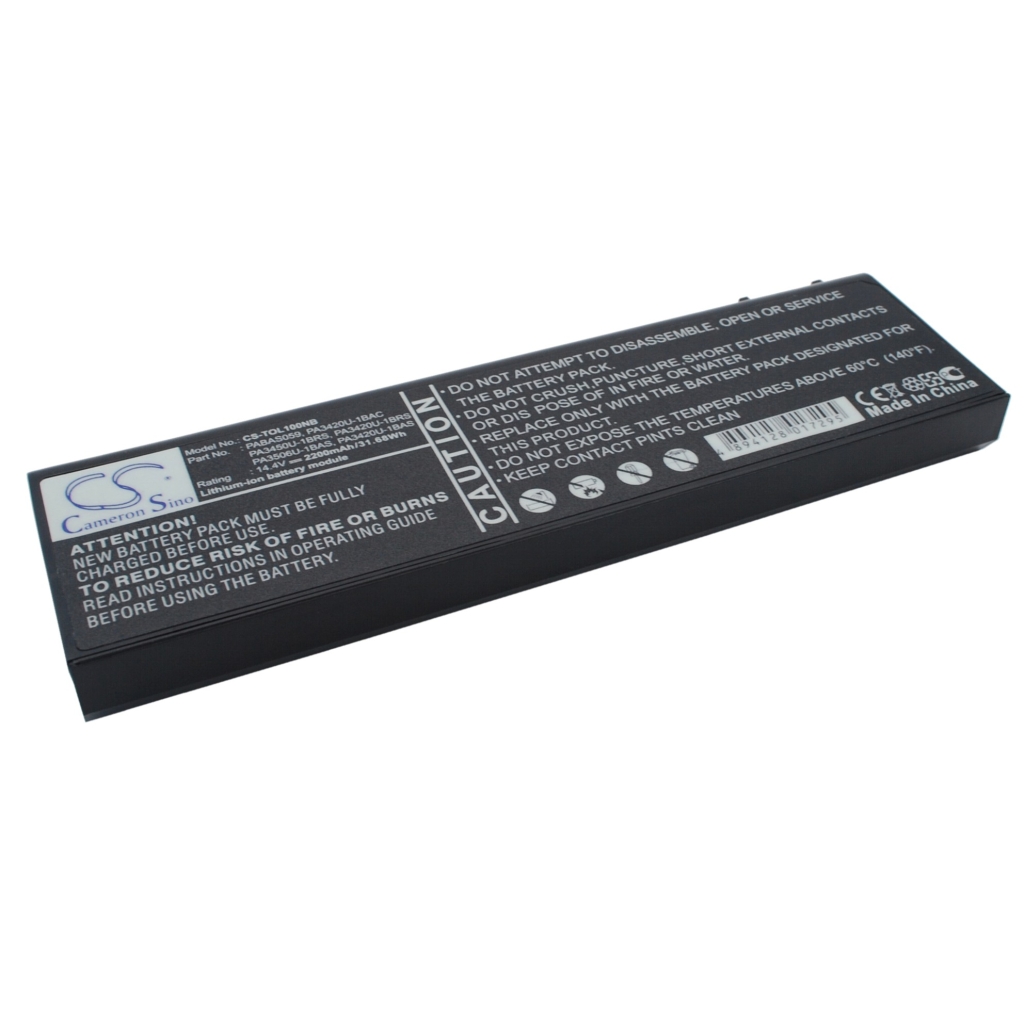 Batterie pour ordinateur portable Toshiba Satellite Pro L100-136