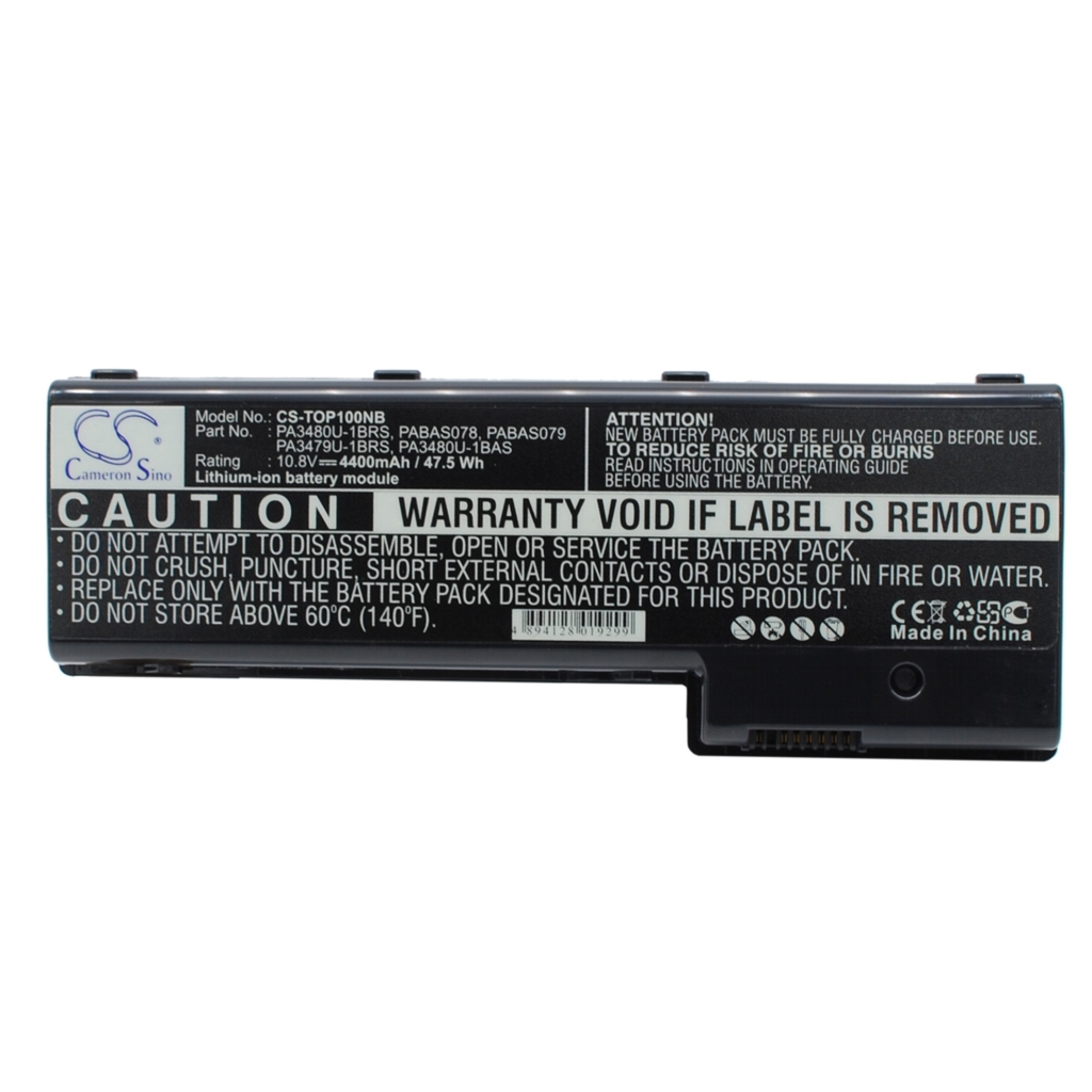 Batterie pour ordinateur portable Toshiba Satellite P100-199