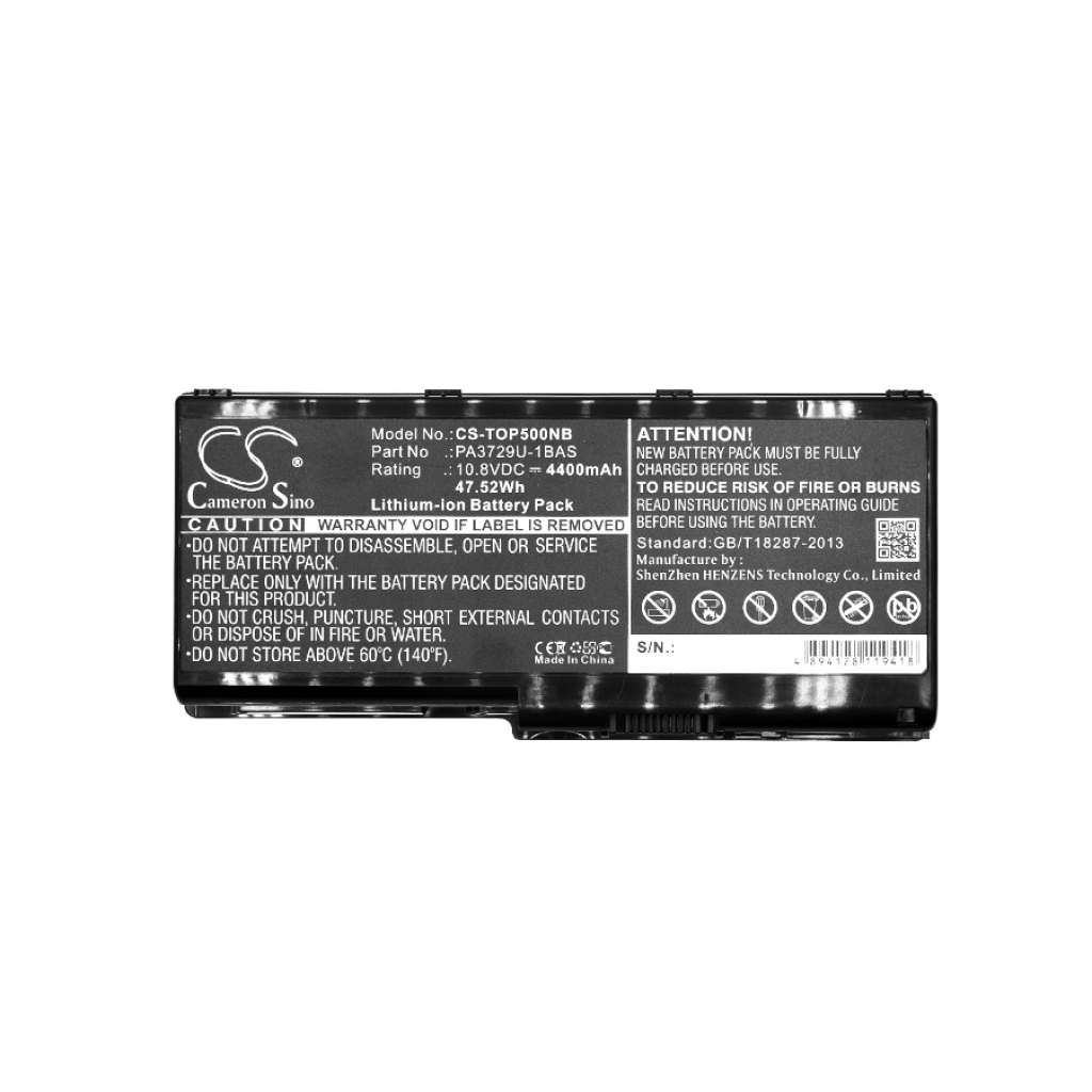 Batterie pour ordinateur portable Toshiba Satellite P505-S8941