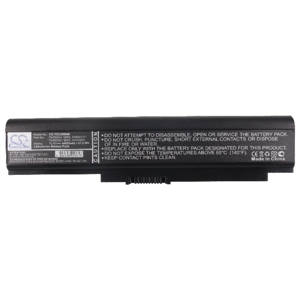 Batterie pour ordinateur portable Toshiba Satellite U300-ST3094