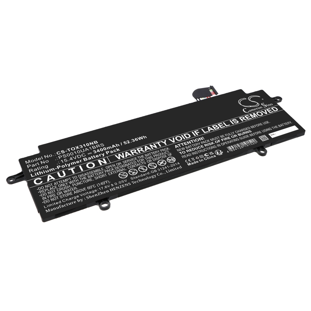 Remplacement de batterie compatible pour Dynabook PS0010UA1BRS