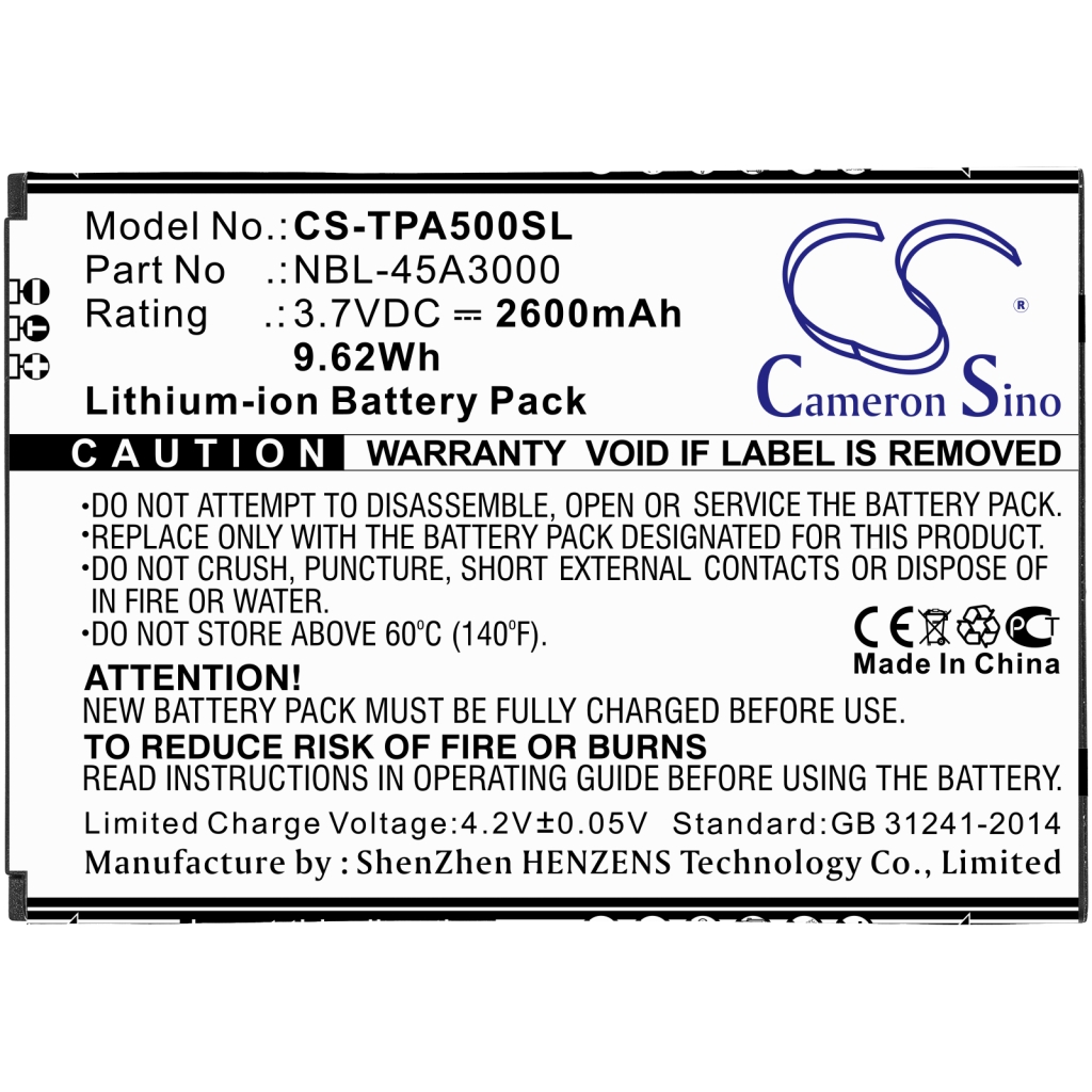 Mobile Phone Battery Tp-link CS-TPA500SL