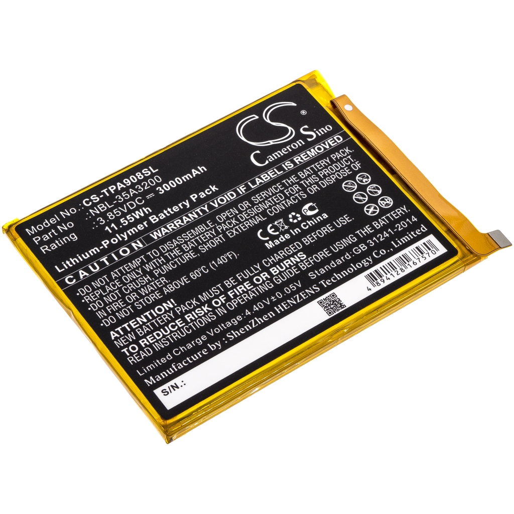 Mobile Phone Battery Neffos CS-TPA908SL