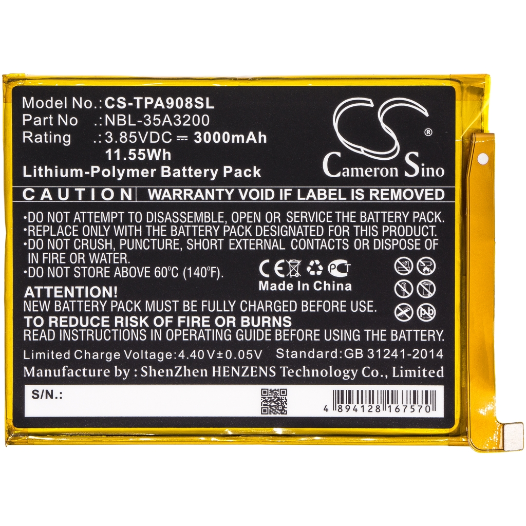 Mobile Phone Battery Tp-link CS-TPA908SL