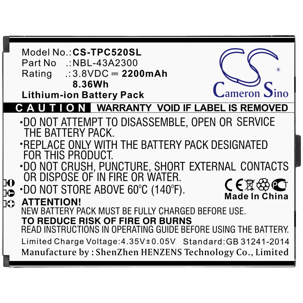 Mobile Phone Battery Tp-link CS-TPC520SL