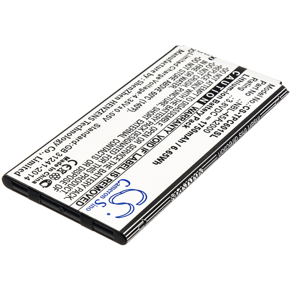 Mobile Phone Battery Neffos CS-TPC601SL