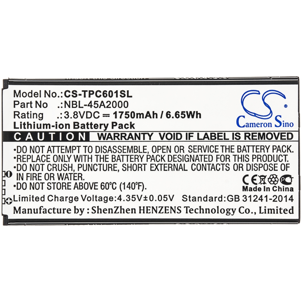 Mobile Phone Battery Tp-link CS-TPC601SL