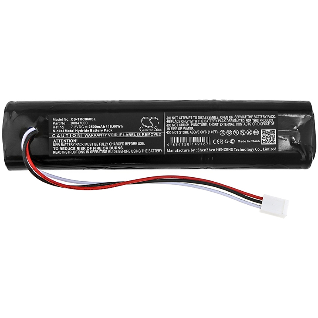 Remplacement de batterie compatible pour Trilithic 90047000