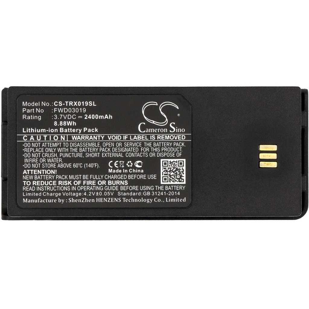 Batteries Batterie de téléphone satellite CS-TRX019SL