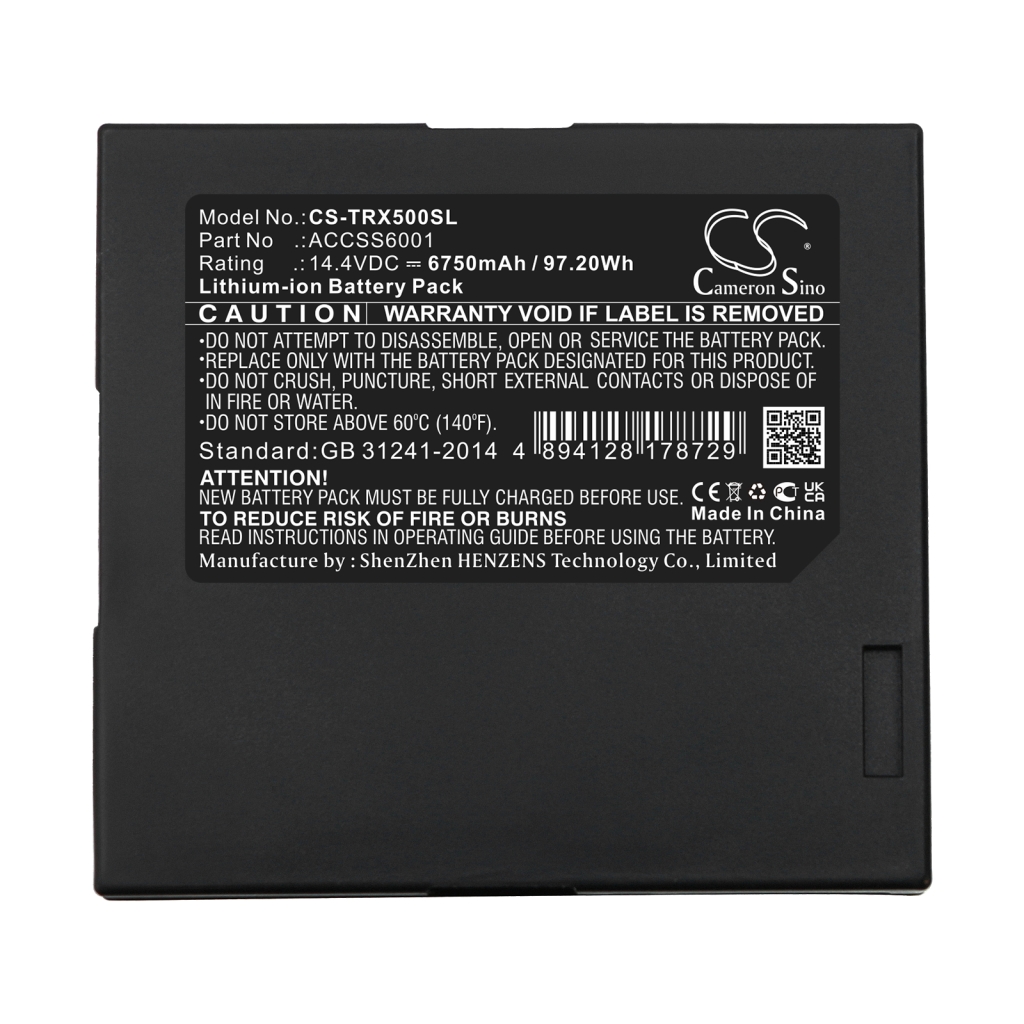 Remplacement de batterie compatible pour Faro ACCSS6001