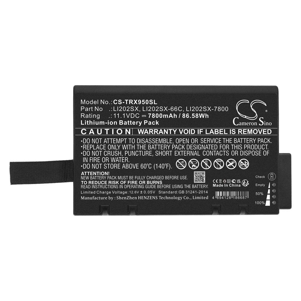 Battery Replaces LI202SX-6600