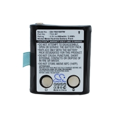 Compatible battery replacement for TriSquare TSX-BP