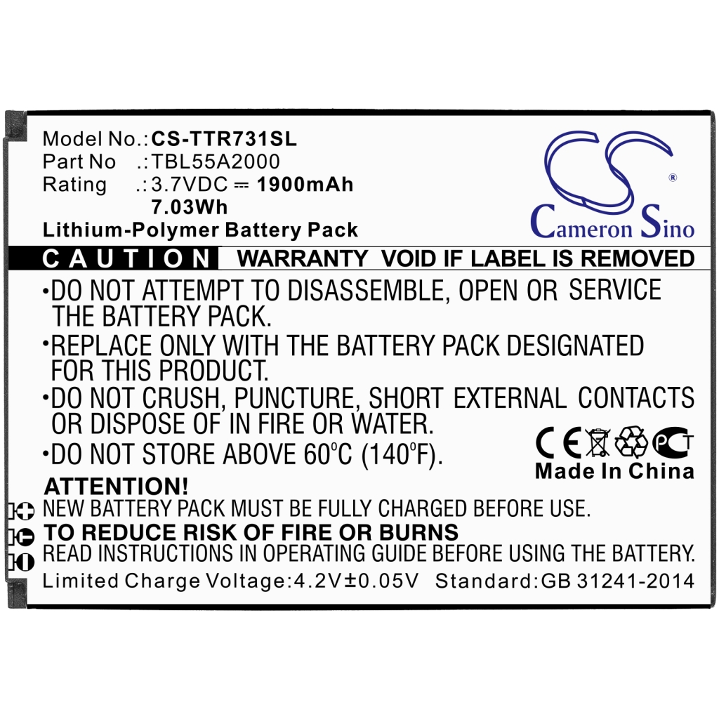 Batterie Hotspot Tp-link CS-TTR731SL