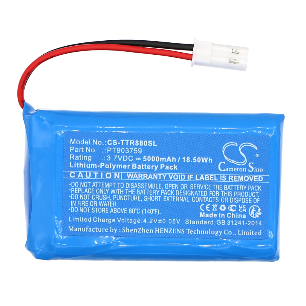 Compatible battery replacement for Triplett PT903759