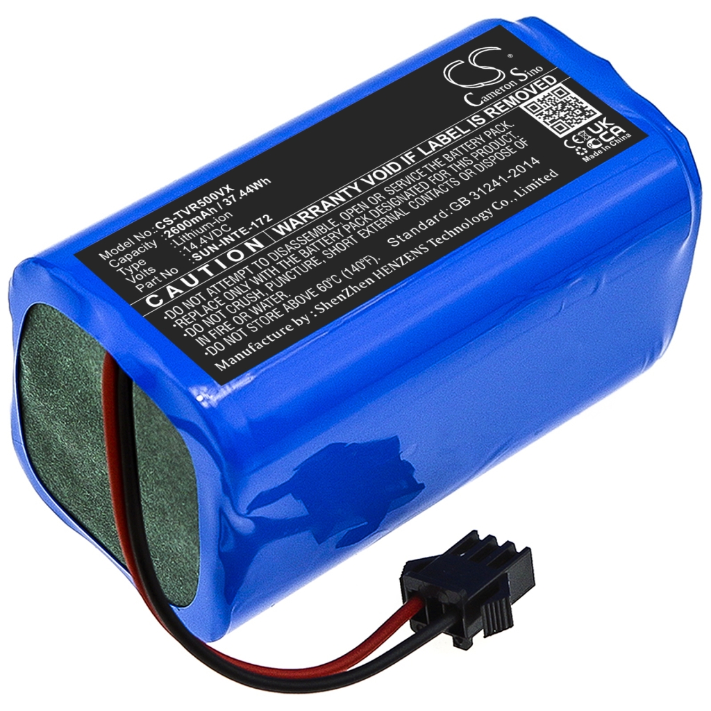 Battery Replaces H18650CH-4S1P