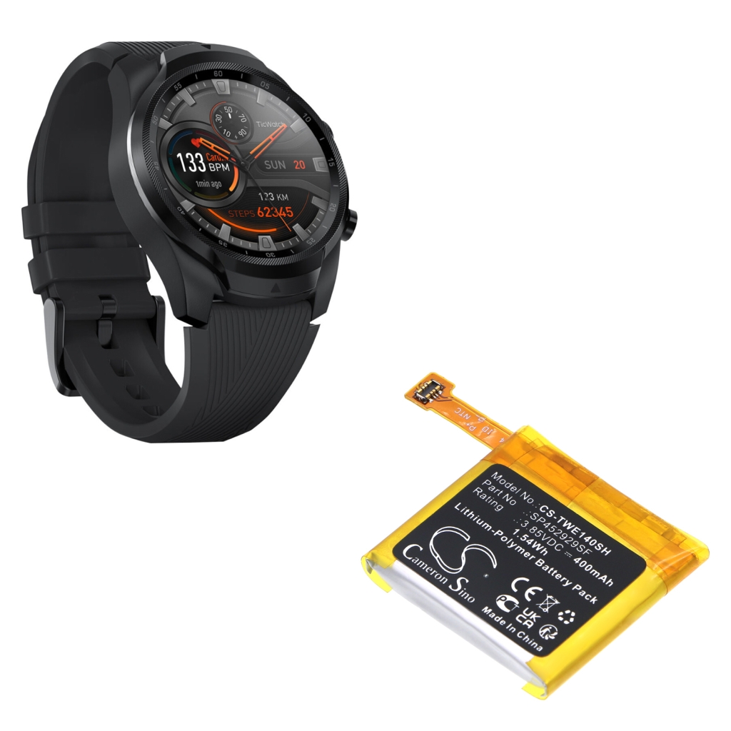 Batterie Smartwatch Ticwatch CS-TWE140SH