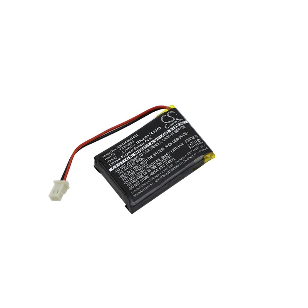 Compatible battery replacement for Uniden YK843553