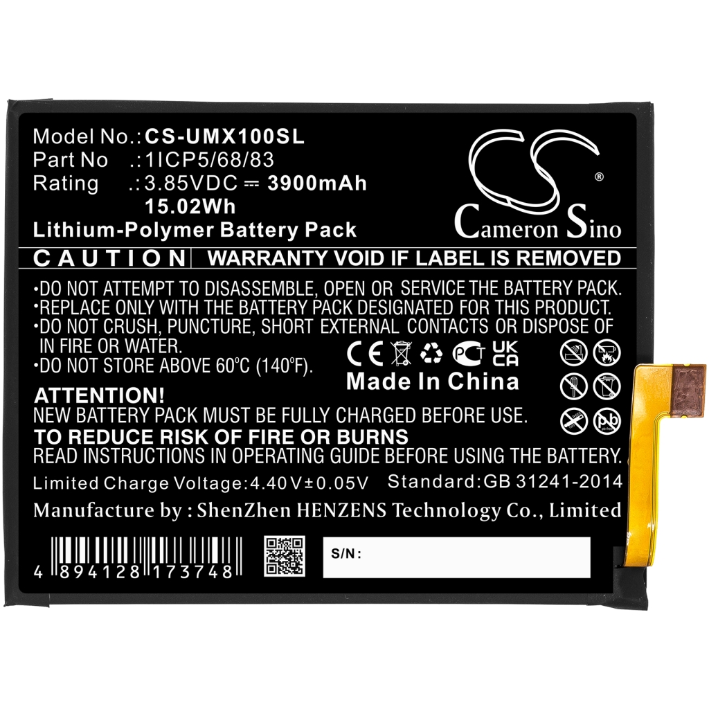 Battery Replaces 1ICP5/68/83