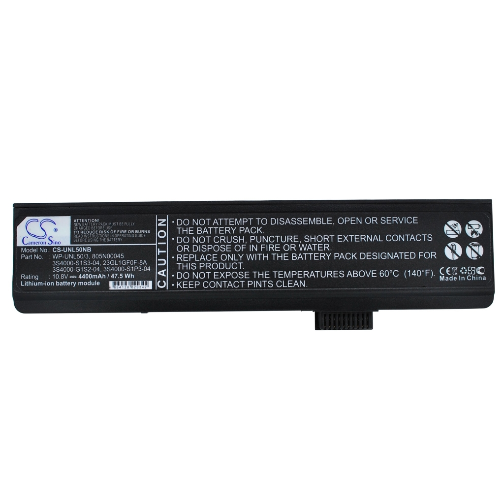 Notebook battery ADVENT CS-UNL50NB