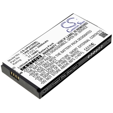 Compatible battery replacement for Wasp 1400-900023G,1400-900033G,1400-900035G,633809002175,S12GT1301A...