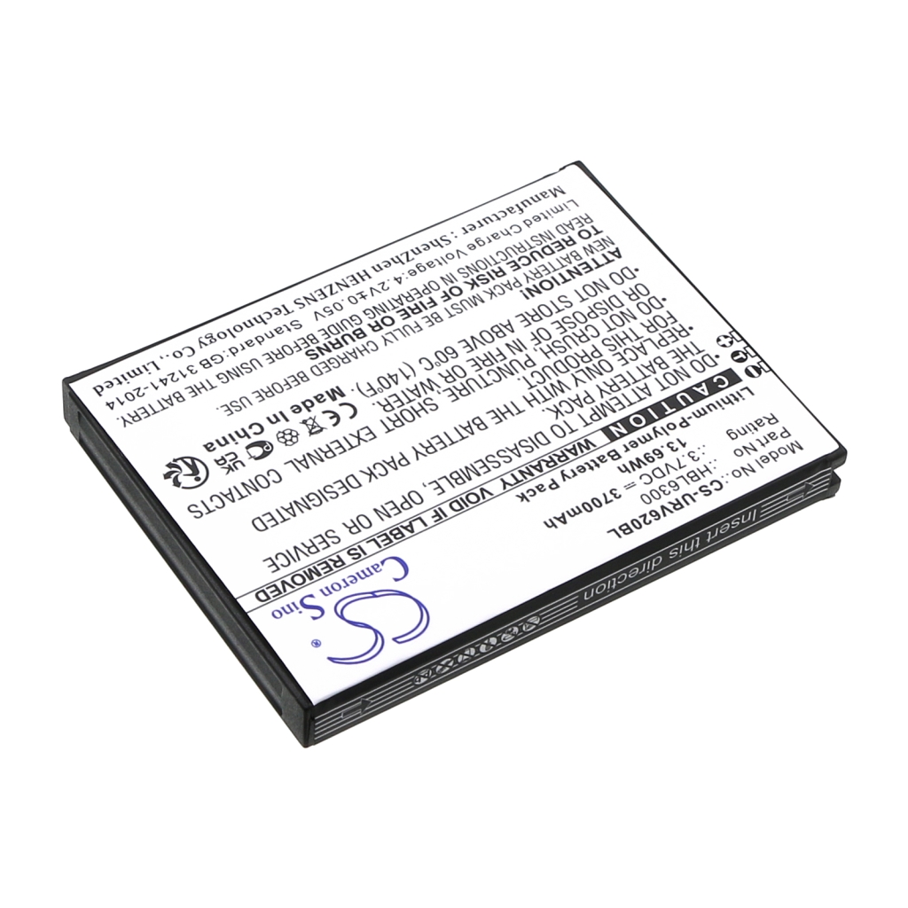 Compatible battery replacement for Urovo HBL6300