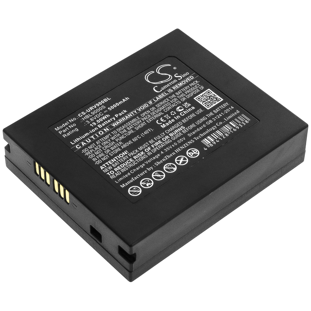 Compatible battery replacement for Urovo HBL9000S